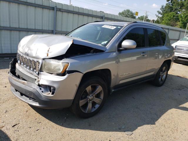 1C4NJCEAXFD198481 - 2015 JEEP COMPASS LATITUDE SILVER photo 1