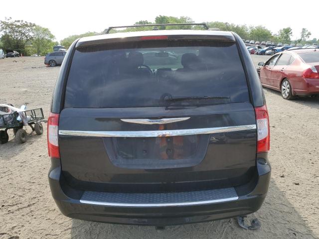 2C4RC1CG5ER460748 - 2014 CHRYSLER TOWN & COU TOURING L BLACK photo 6