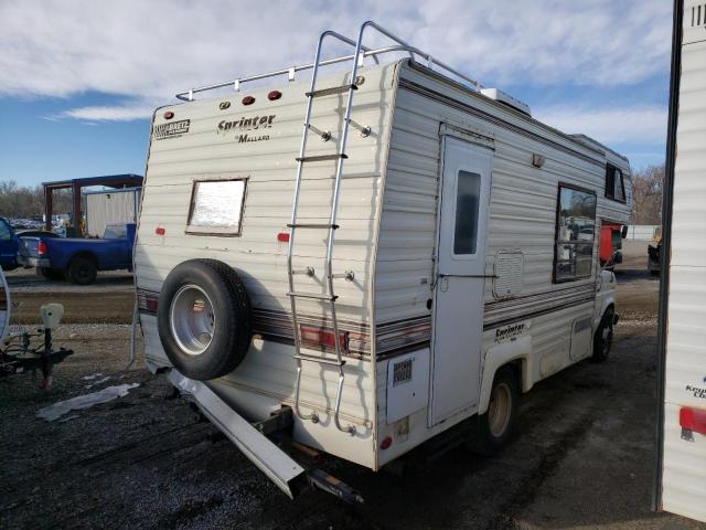 1FDKE30LXHHB45528 - 1987 FORD ECONOLINE E350 CUTAWAY VAN BEIGE photo 4