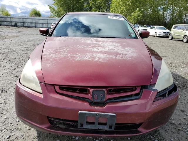 1HGCM66895A075168 - 2005 HONDA ACCORD EX MAROON photo 5