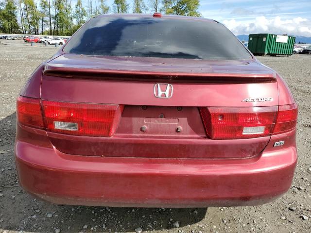 1HGCM66895A075168 - 2005 HONDA ACCORD EX MAROON photo 6