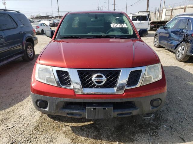 1N6BD0CTXFN760710 - 2015 NISSAN FRONTIER S RED photo 5