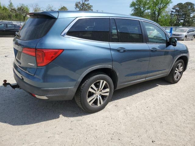 5FNYF6H59JB071592 - 2018 HONDA PILOT EXL Morski zdjęcie 3