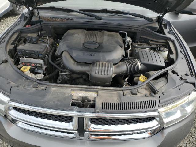 1D4RE4GG6BC653679 - 2011 DODGE DURANGO CREW GRAY photo 11