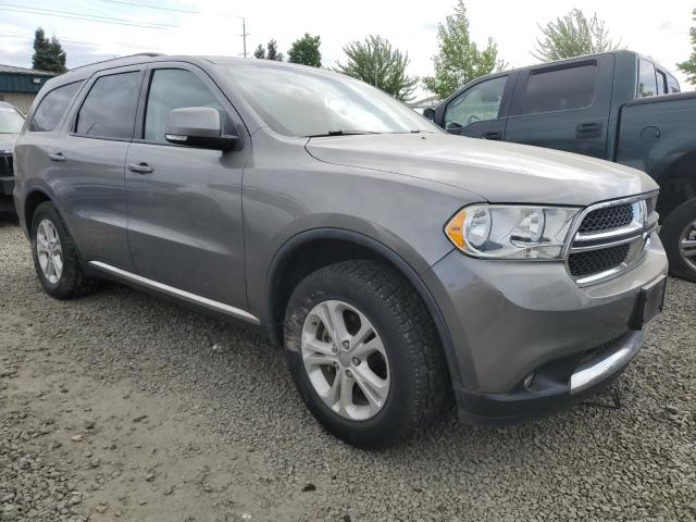 1D4RE4GG6BC653679 - 2011 DODGE DURANGO CREW GRAY photo 4