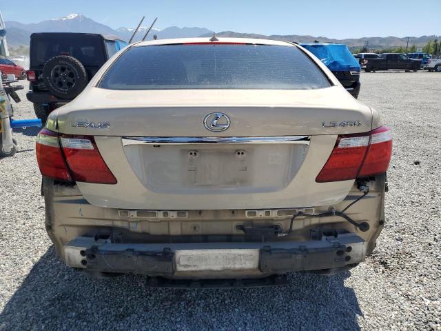 JTHBL46F675014693 - 2007 LEXUS LS 460 GOLD photo 6