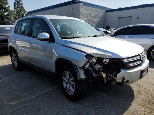 WVGAV7AX1DW530891 - 2013 VOLKSWAGEN TIGUAN S SILVER photo 4