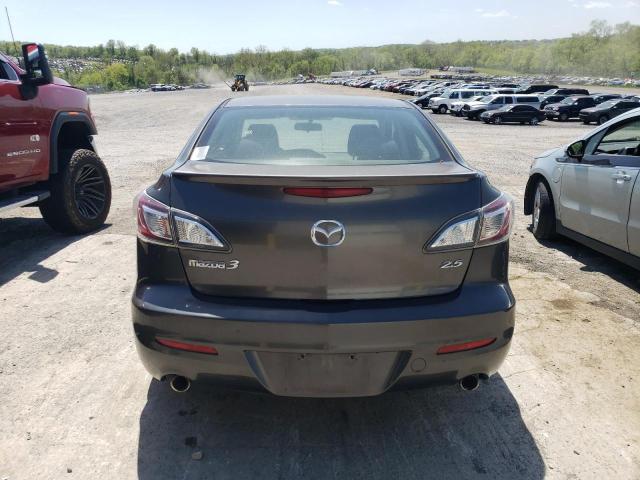 JM1BL1U53B1414141 - 2011 MAZDA 3 S GRAY photo 6