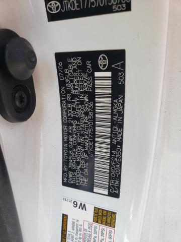 JTKDE177570158736 - 2007 TOYOTA SCION TC 白色 照片 13