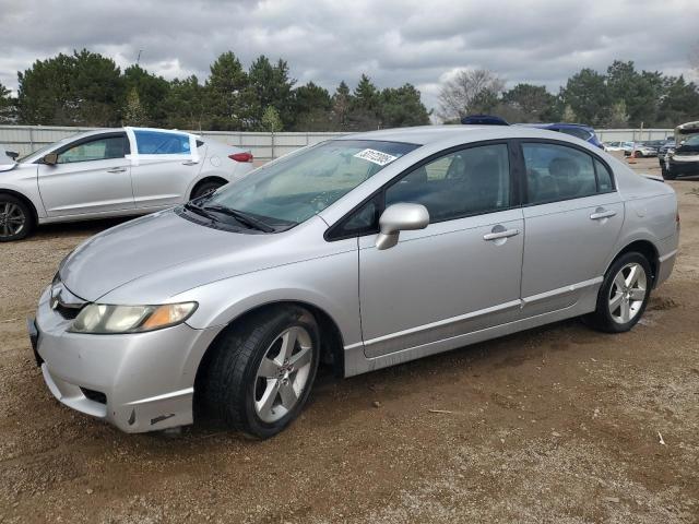 2HGFA16639H339340 - 2009 HONDA CIVIC LX-S ვერცხლისფერი ფოტო 1