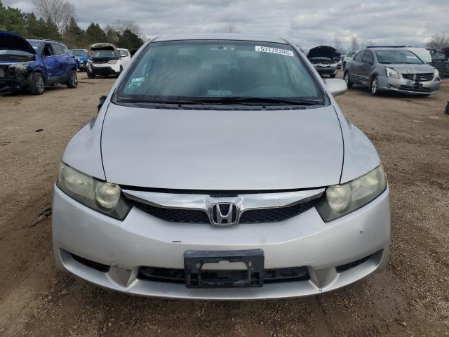 2HGFA16639H339340 - 2009 HONDA CIVIC LX-S ვერცხლისფერი ფოტო 5