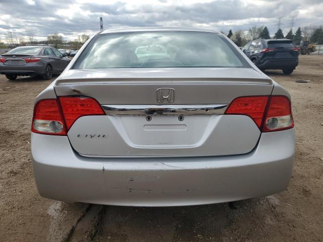 2HGFA16639H339340 - 2009 HONDA CIVIC LX-S ვერცხლისფერი ფოტო 6