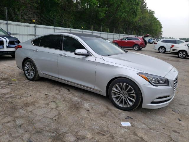 KMHGN4JEXFU037233 - 2015 HYUNDAI GENESIS 3.8L SILVER photo 4