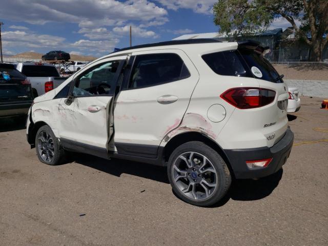 MAJ6S3JL6LC389203 - 2020 FORD ECOSPORT SES WHITE photo 2