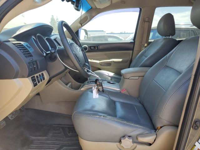 5TEJU4GN9AZ694206 - 2010 TOYOTA TACOMA DOUBLE CAB PRERUNNER TAN photo 7