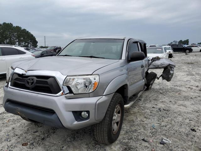 5TFJU4GN0FX081180 - 2015 TOYOTA TACOMA DOUBLE CAB PRERUNNER SILVER photo 1