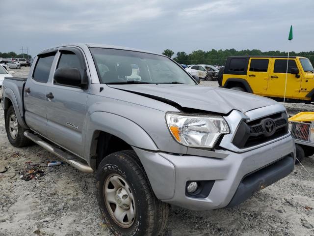 5TFJU4GN0FX081180 - 2015 TOYOTA TACOMA DOUBLE CAB PRERUNNER SILVER photo 4