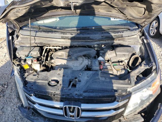 5FNRL5H67EB024390 - 2014 HONDA ODYSSEY EXL BLUE photo 12