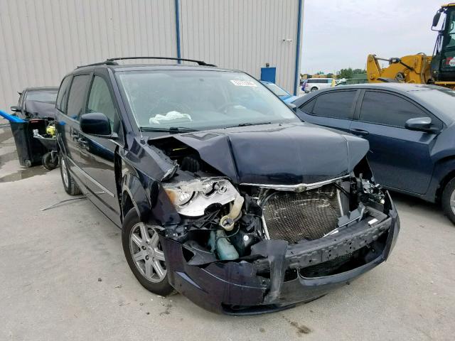 2A4RR5D1XAR150129 - 2010 CHRYSLER TOWN & COU TOURING BLACK photo 1