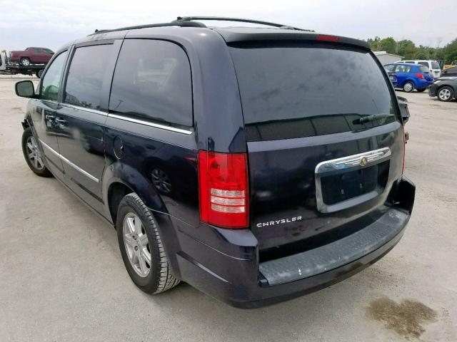 2A4RR5D1XAR150129 - 2010 CHRYSLER TOWN & COU TOURING BLACK photo 3