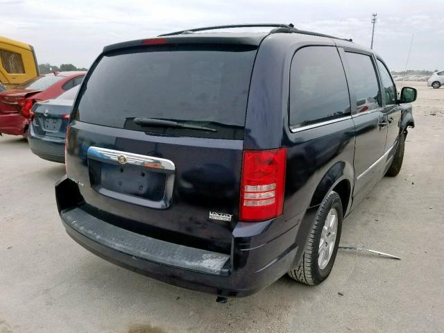 2A4RR5D1XAR150129 - 2010 CHRYSLER TOWN & COU TOURING BLACK photo 4