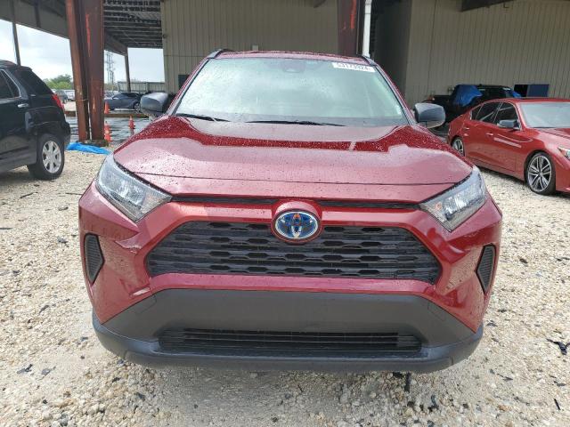 JTMLWRFV9ND142723 - 2022 TOYOTA RAV4 LE RED photo 5