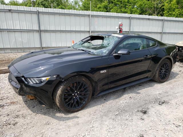 1FA6P8CF5H5255316 - 2017 FORD MUSTANG GT BLACK photo 1