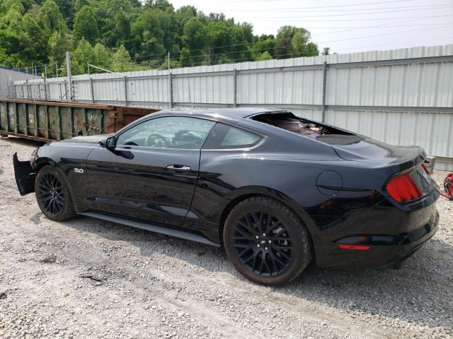 1FA6P8CF5H5255316 - 2017 FORD MUSTANG GT BLACK photo 2