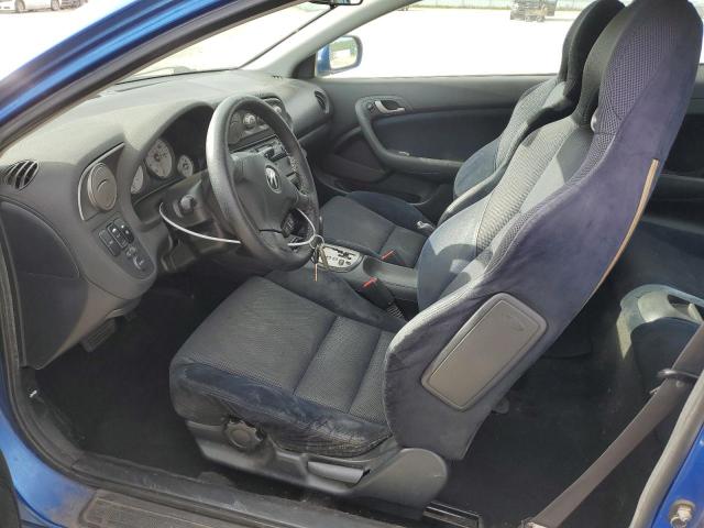 JH4DC54895S019078 - 2005 ACURA RSX BLUE photo 7