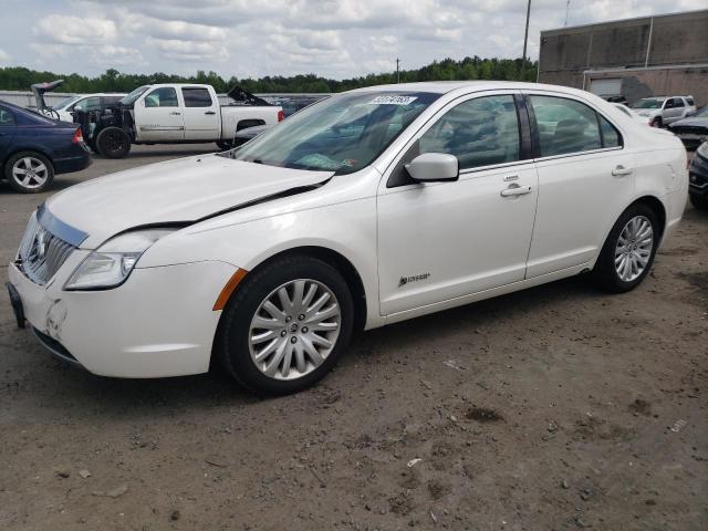 3MEDM0L32AR613734 - 2010 MERCURY MILAN HYBRID WHITE photo 1