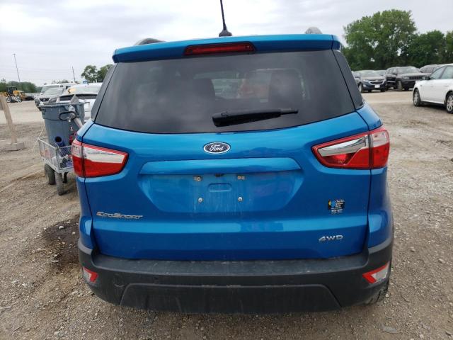 MAJ6S3GL2LC344525 - 2020 FORD ECOSPORT SE Mavi foto 6