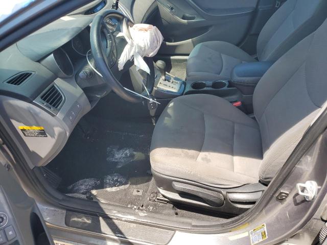 KMHDH4AE7DU517799 - 2013 HYUNDAI ELANTRA GLS SILVER photo 7