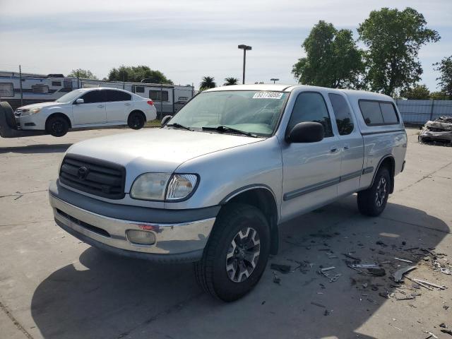 5TBRT3414YS075417 - 2000 TOYOTA TUNDRA ACCESS CAB ვერცხლისფერი ფოტო 1