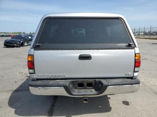 5TBRT3414YS075417 - 2000 TOYOTA TUNDRA ACCESS CAB ვერცხლისფერი ფოტო 6