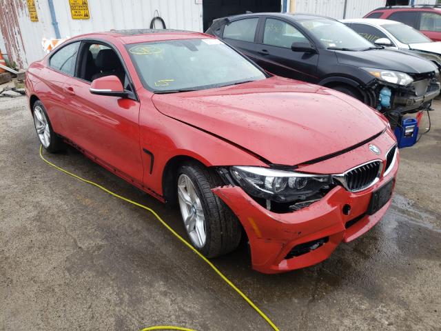 WBA4W5C51JAA49708 - 2018 BMW 430XI RED photo 1