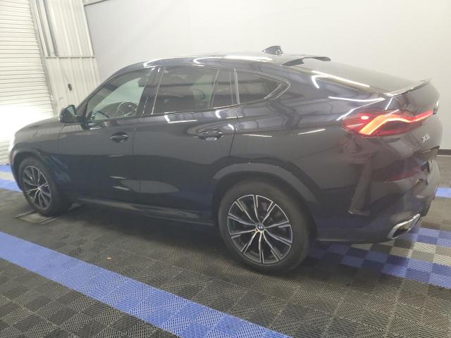 5UXCY6C07P9N58081 - 2023 BMW X6 XDRIVE40I BLUE photo 2