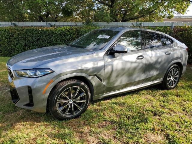 5UX33EX01R9T68069 - 2024 BMW X6 XDRIVE40I GRAY photo 1
