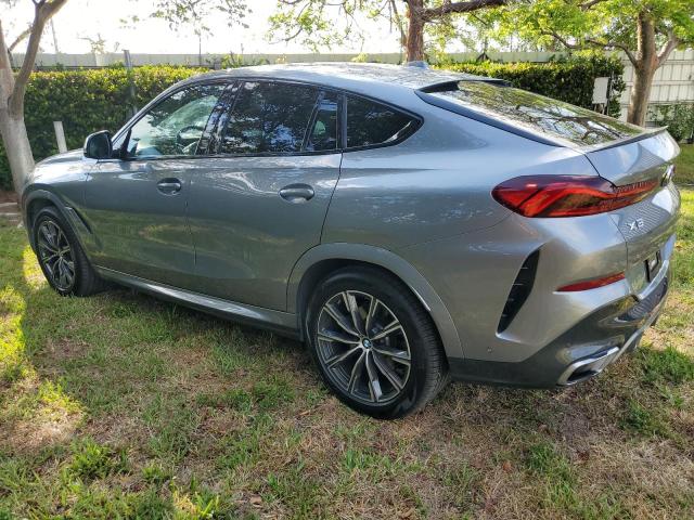 5UX33EX01R9T68069 - 2024 BMW X6 XDRIVE40I GRAY photo 2