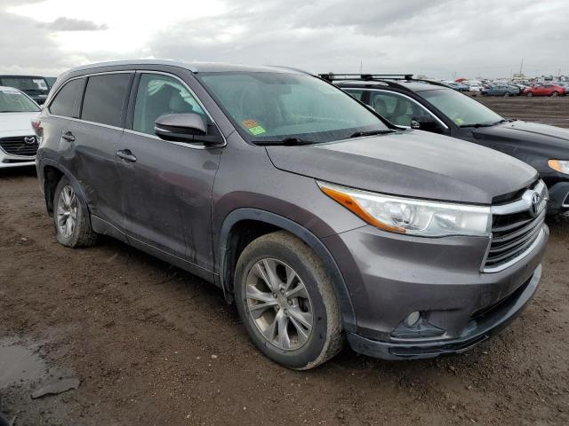 5TDJKRFH0FS108995 - 2015 TOYOTA HIGHLANDER XLE SILVER photo 4