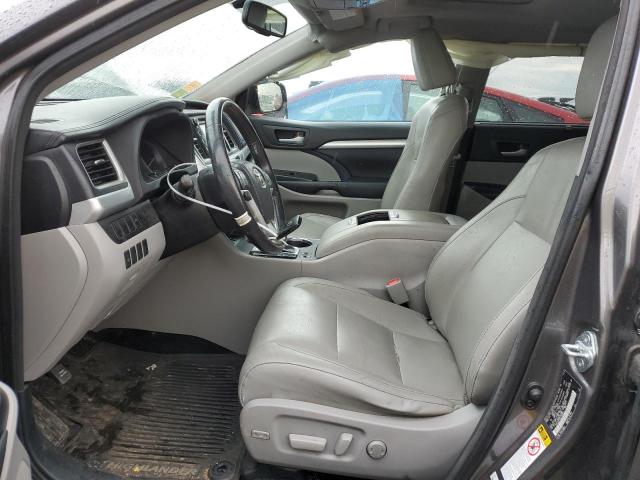 5TDJKRFH0FS108995 - 2015 TOYOTA HIGHLANDER XLE SILVER photo 7