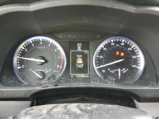 5TDJKRFH0FS108995 - 2015 TOYOTA HIGHLANDER XLE SILVER photo 9