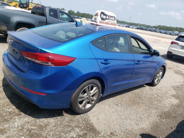 5NPD84LF7HH188175 - 2017 HYUNDAI ELANTRA SE BLUE photo 3