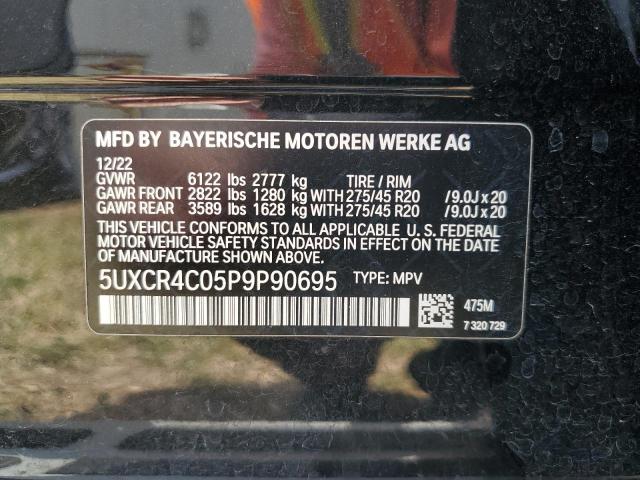 5UXCR4C05P9P90695 - 2023 BMW X5 SDRIVE 40I BLACK photo 13