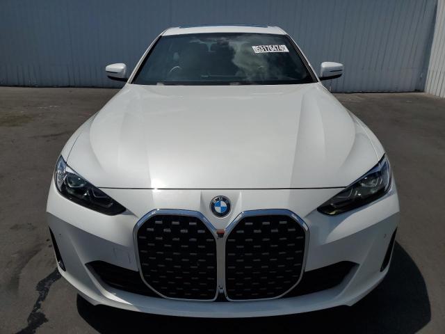 WBA63AV07RFR54736 - 2024 BMW 430I GRAN COUPE WHITE photo 5