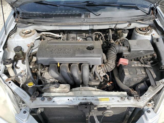 2T1KR32E26C575238 - 2006 TOYOTA MATRIX XR SILVER photo 11