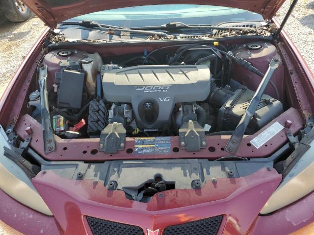 2G2WP522251264788 - 2006 PONTIAC GRAND PRIX RED photo 11