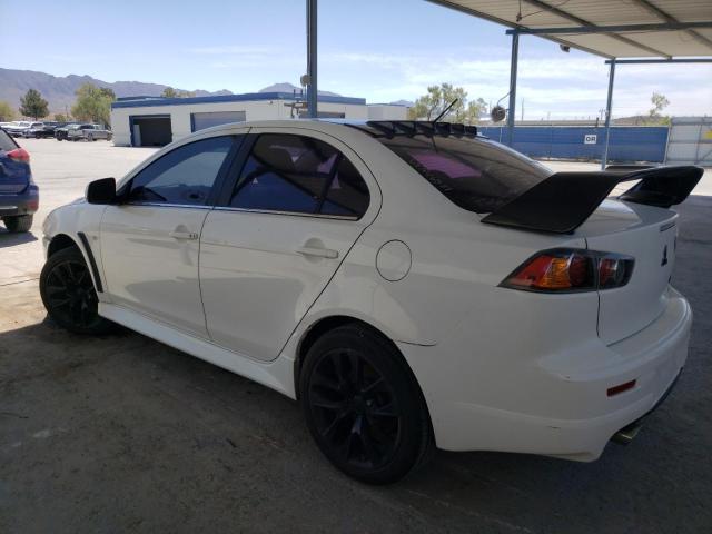 JA32V6FV4CU024135 - 2012 MITSUBISHI LANCER RALLIART WHITE photo 2