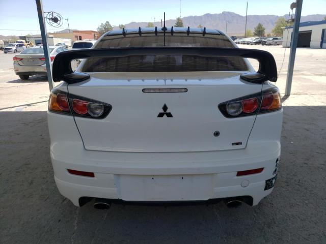 JA32V6FV4CU024135 - 2012 MITSUBISHI LANCER RALLIART WHITE photo 6