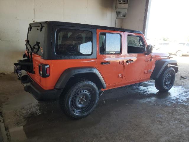 1C4HJXDN5JW222997 - 2018 JEEP WRANGLER U SPORT ORANGE photo 3