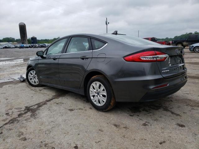 3FA6P0G77LR245087 - 2020 FORD FUSION S GRAY photo 2